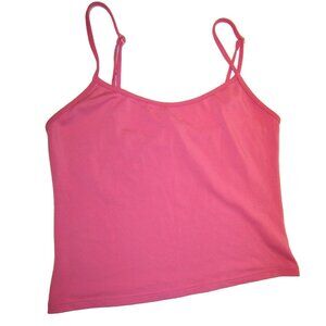 Pink Sleep Cami Tank Top S/M No Nonsense Intimates